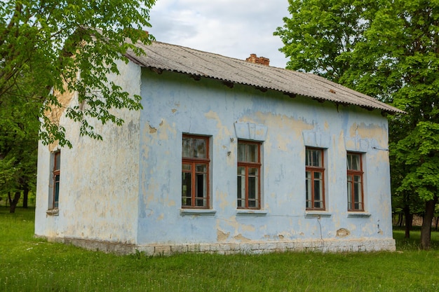 abandoned rural house in the Republic of Moldova village life in Eastern Europe