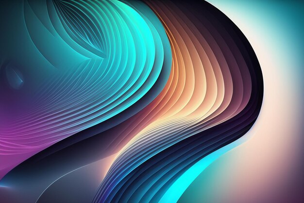 Abstrac Color swirl background