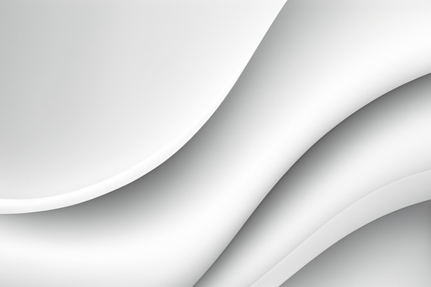 Abstrac White Wave Background