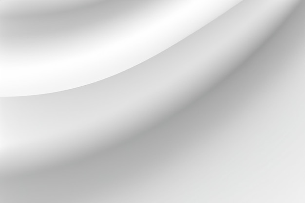 Abstrac White Wave Background