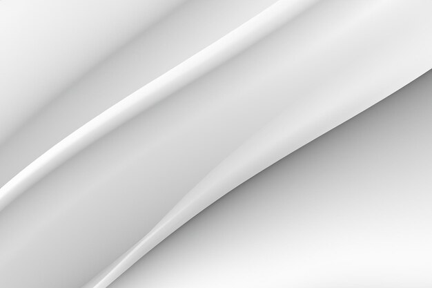 Abstrac White Wave Background