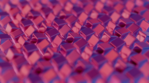 Abstract 3D background composed of cubes creating a visually striking and geometrically