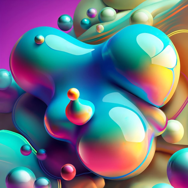 Abstract 3D Background