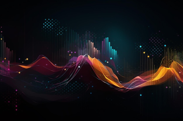 Abstract 3d colorful pattern background banner or wallpaper