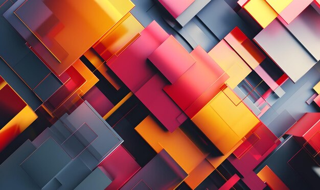 abstract 3d modern technology background design for business