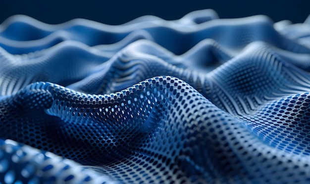 Photo abstract 3d render detail waves and sparkle background