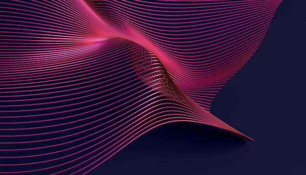 Abstract 3D Surface