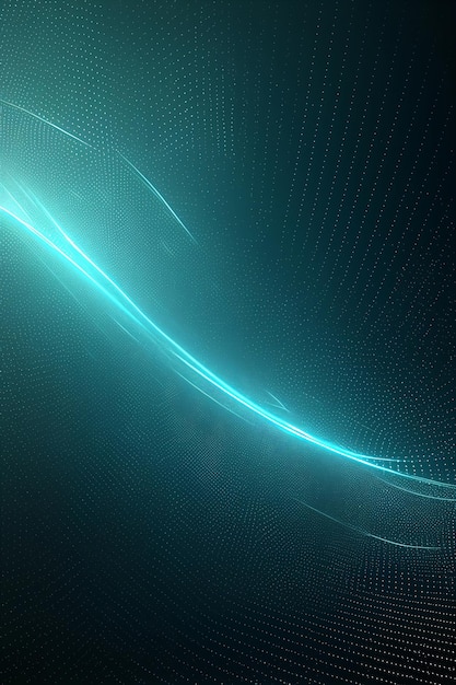 Photo abstract 3d teal blue flow wave background digital data structure future mesh or soundgrid