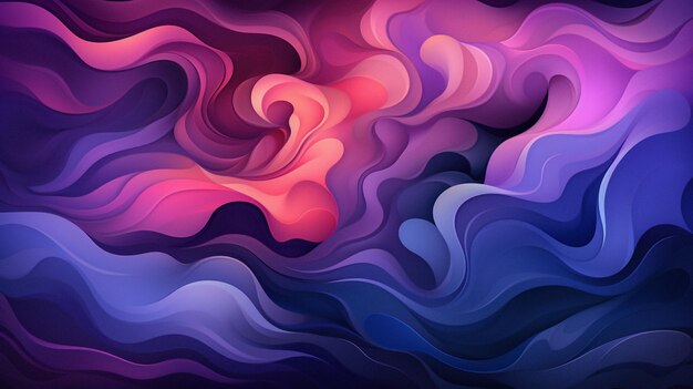 abstract 3d waves background