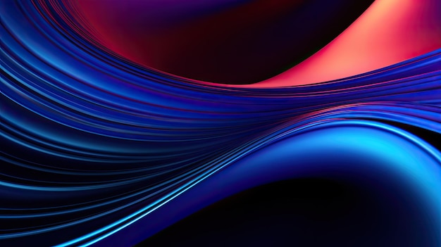 Abstract amoled 3d background Generative AI