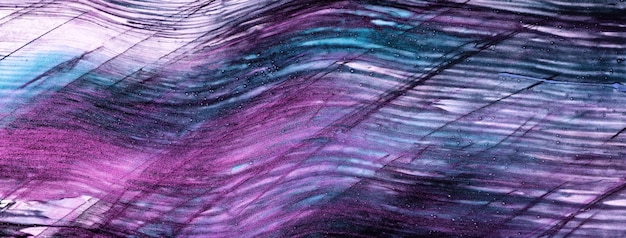 Abstract art background dark purple and navy blue colors Watercolor painting on canvas with violet strokes