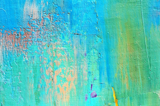 Abstract art background. Oil painting on canvas. Color texture.