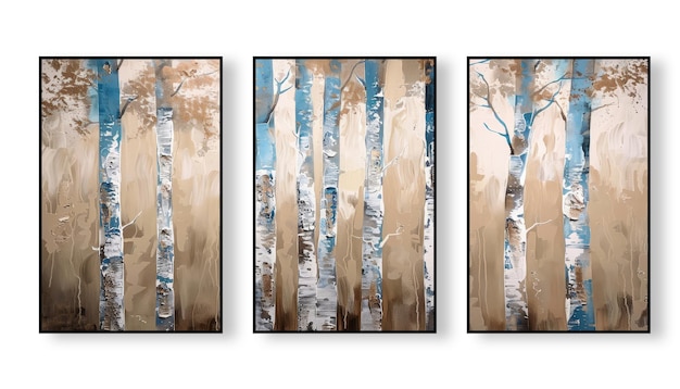 Abstract art oil painting style artwork Wallpaper murals carpets hanging paintings