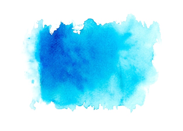 abstract art watercolor paint on white background