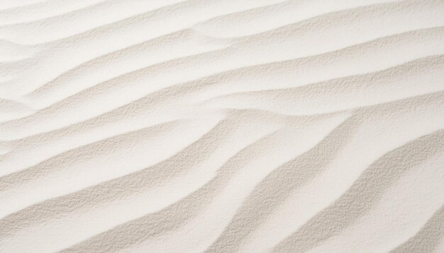 Photo abstract backdrop of white sand texture natural background top view