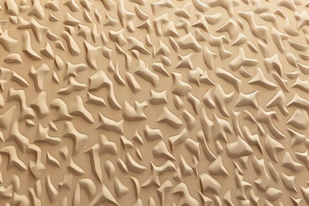 Abstract background of beige paper texture Closeup selective focus