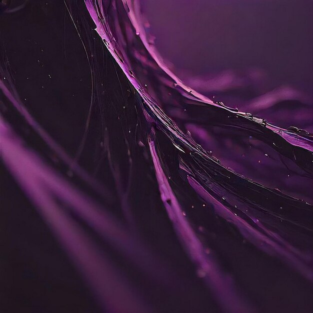 Photo abstract background black and purple ai generated