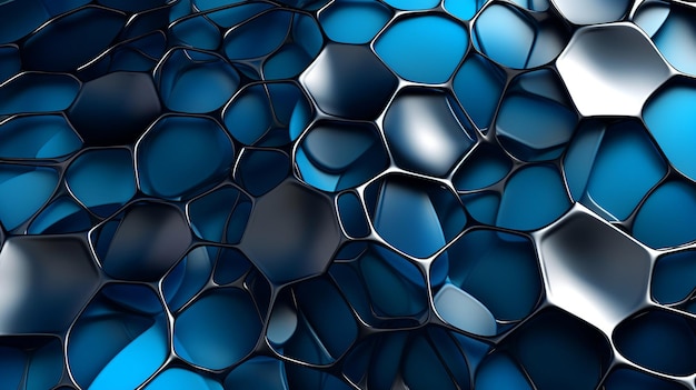 abstract background of blue and white Created with generative Ai