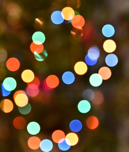 Abstract background bokeh