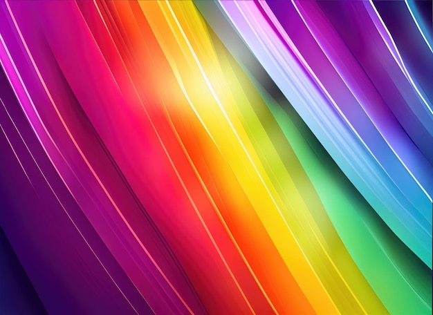 Abstract background in bright rainbow colors