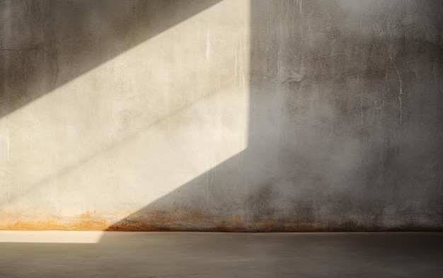 Abstract background cement wall shadow light concept