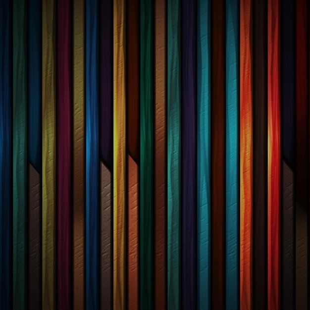 Abstract background of colorful fabric stripes for the design of the wall