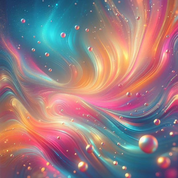 Abstract background colorful texture gradient holographic defocused wallpaper photo ai generated