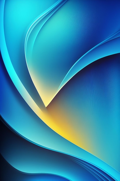 Abstract background coloring shapes waves bright colors