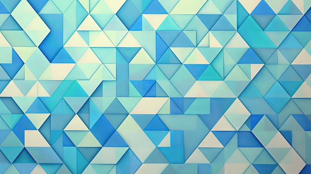 Abstract background consisting of triangle and geometric square shape