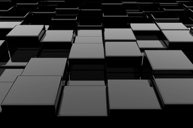 Abstract background of cubes