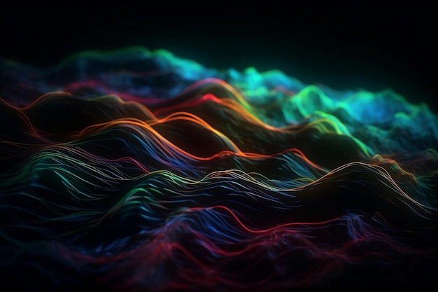 abstract background design Generative AI