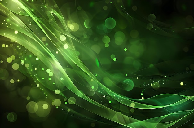 Abstract background design hd active green