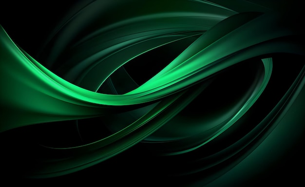 Abstract background design hd dark beauty green color