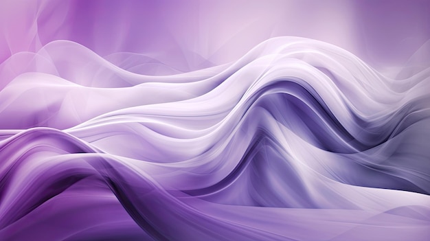 Abstract Background floral with 3D Wave Gradient Silk Fabric Generative AI