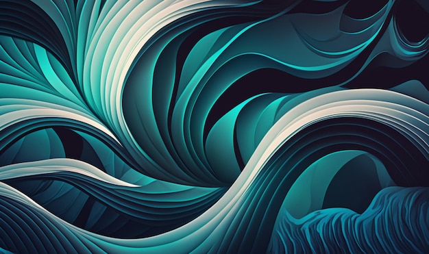 Abstract background generative AI