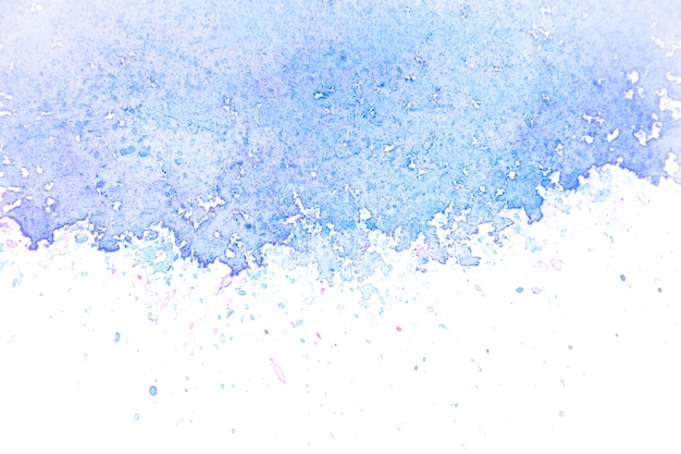 Abstract background image from watercolor on white paper