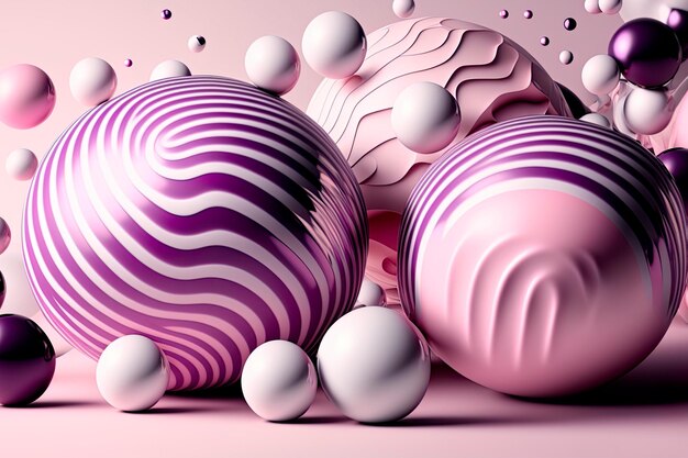 Abstract background marbled spheres Modern cover concept Decoration element for banner design