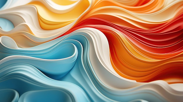 Abstract Background The Movement of Fluid Shapes