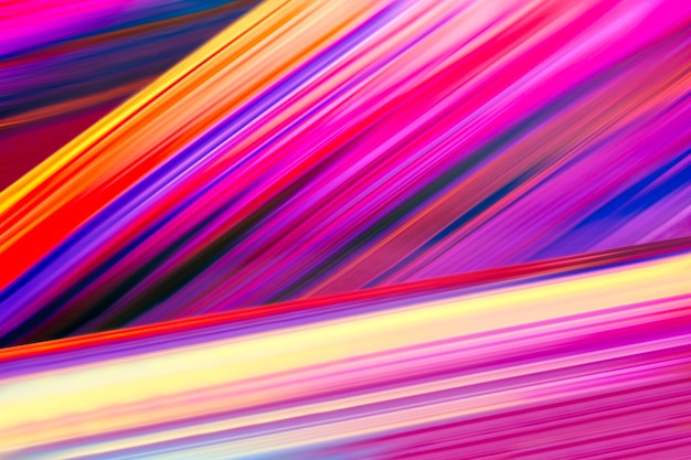 Abstract background of multicolor bright lines