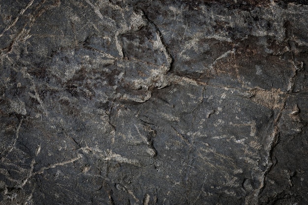 Abstract background of natural dark grey stone or rock high details