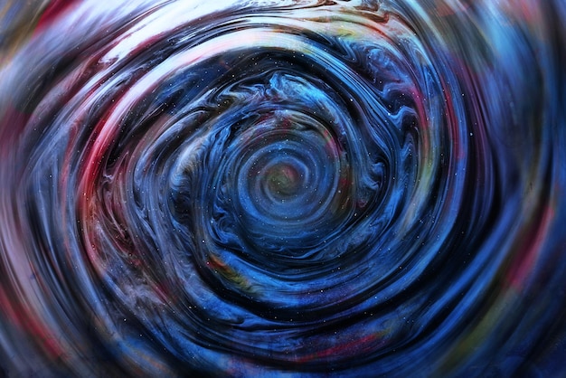 Abstract background outer space black hole. Wormhole absorbs matter. Eye Tornado Whirlwind