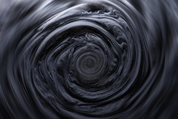 Abstract background outer space black hole. Wormhole absorbs matter. Eye Tornado Whirlwind