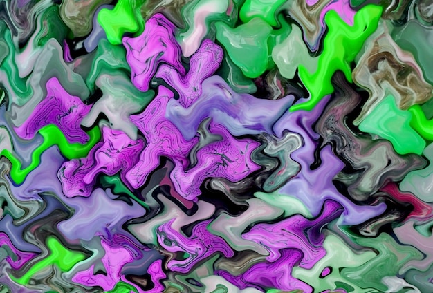 Abstract background of purple and green precious stone texture