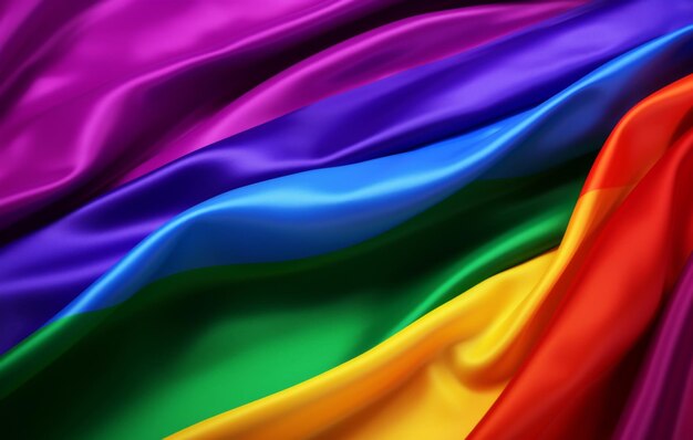 Abstract background in rainbow colors LGBT pride