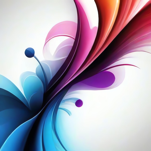 Abstract Background rainbow colours for artwork