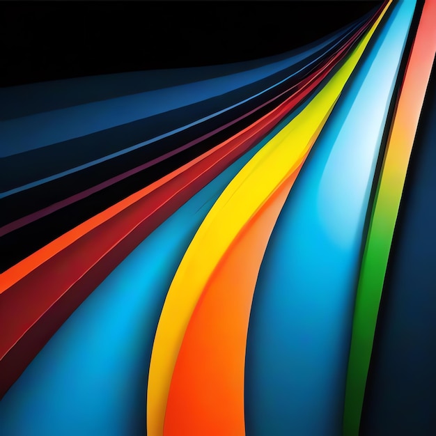 Abstract Background rainbow colours for background