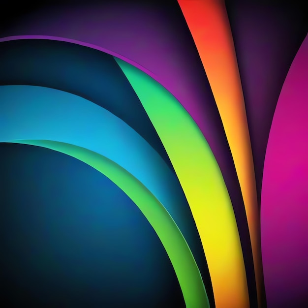 Abstract Background rainbow colours for geometric