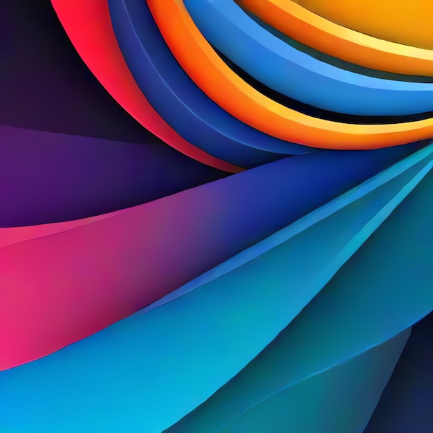 Abstract Background rainbow colours for modern