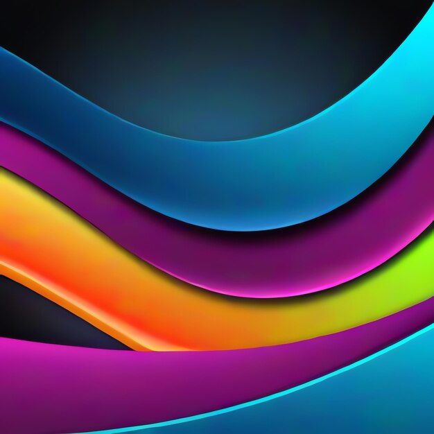 Abstract Background rainbow colours for modern