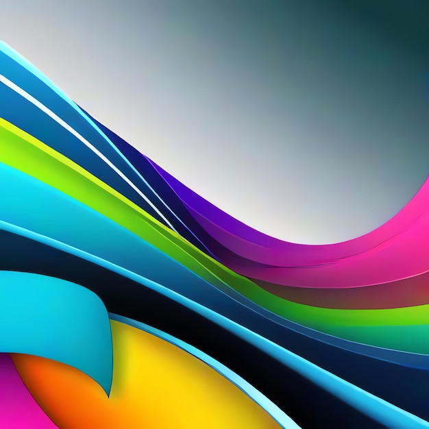 Abstract Background rainbow colours for pattern